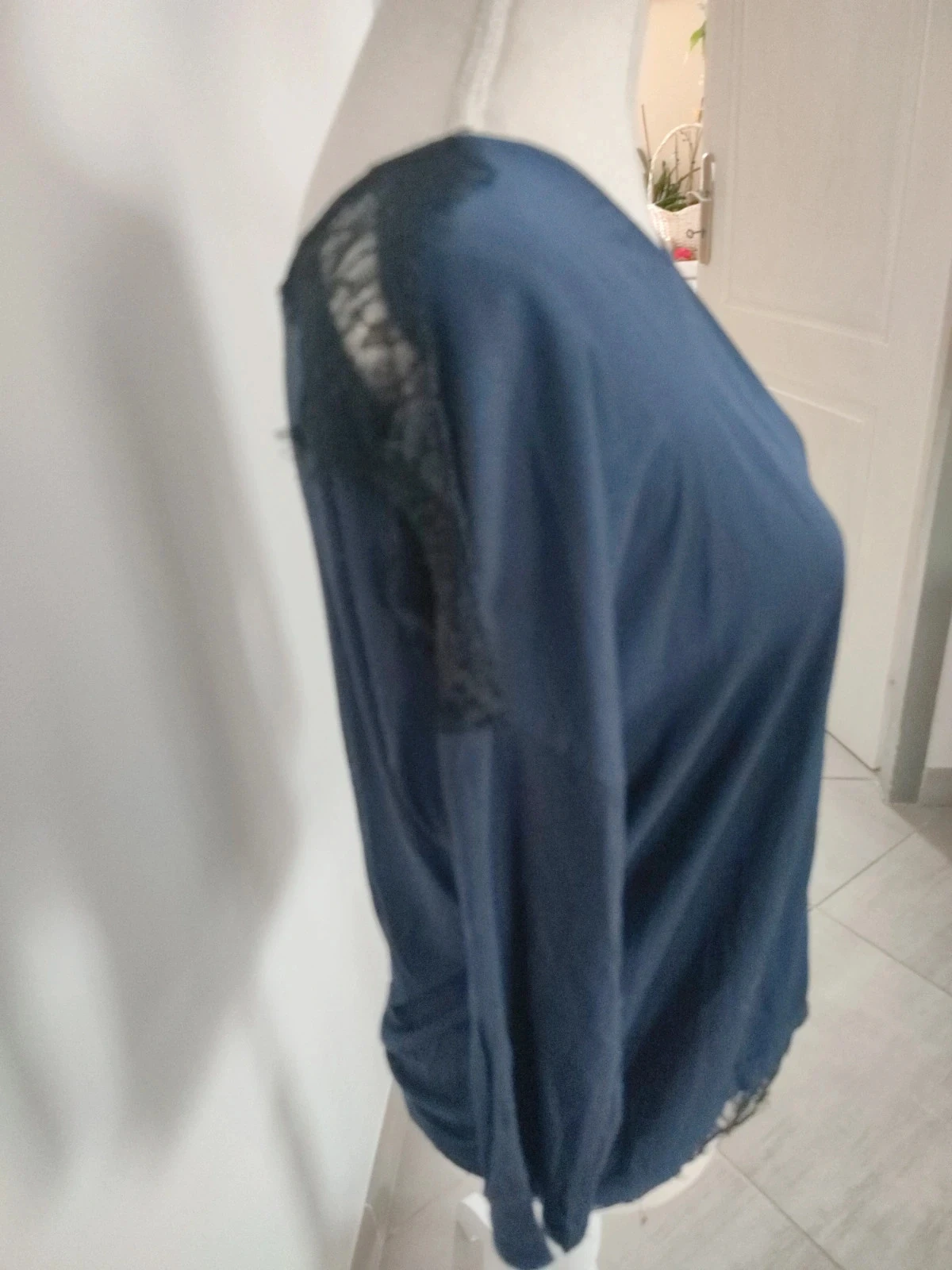 Camiseta de manga tres cuartos para mujer talla M – photo 3